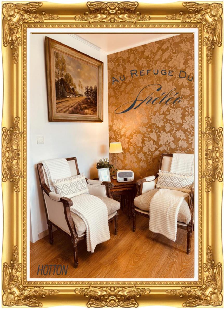 Au Refuge Du Speleo Bed & Breakfast โอตง ภายนอก รูปภาพ